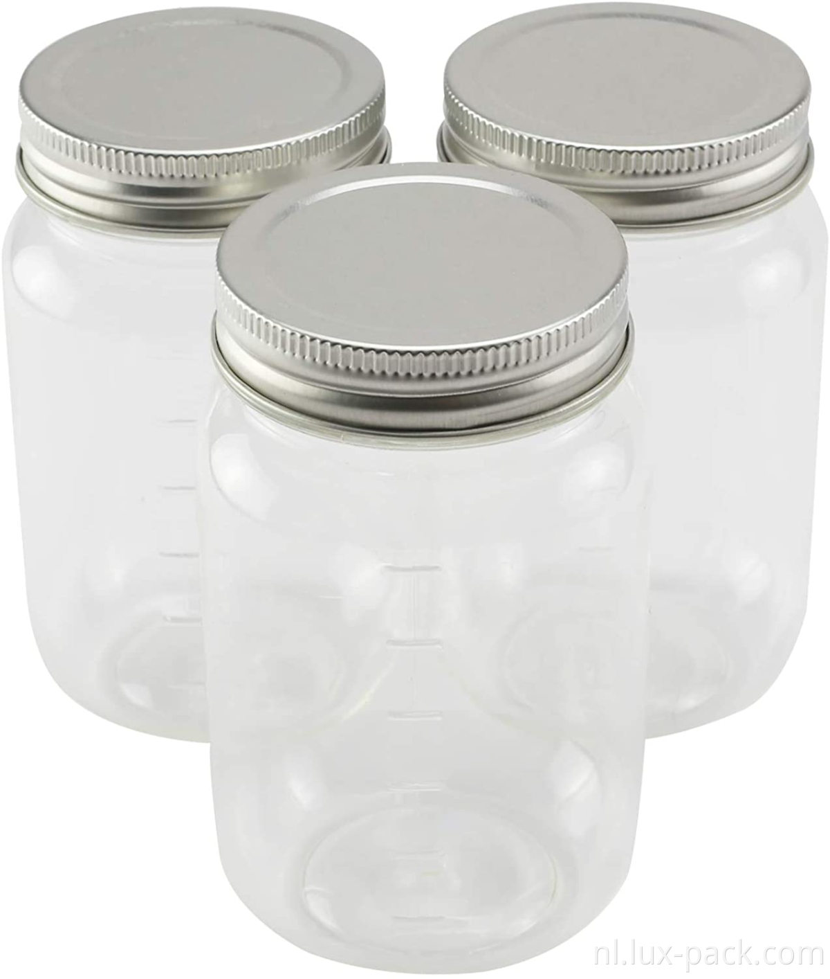Pot met aluminium Jar With Aluminum